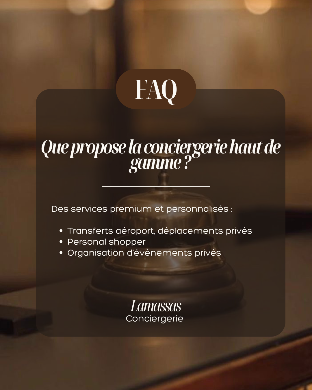 Lamassas Services Haut de Gamme